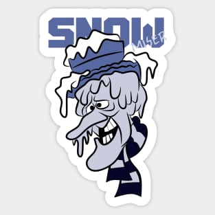 snow miser Sticker